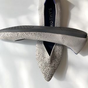 Rothy’s The Point metallic